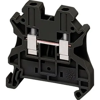 Kojenecký body SCHN NSYTRV42BK Šroubová svorka, 2 body, 4mm2 černá (obj. mn. 50ks)