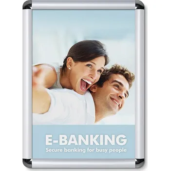 Rám na obraz Klaprám A3, oblý roh, profil 25mm