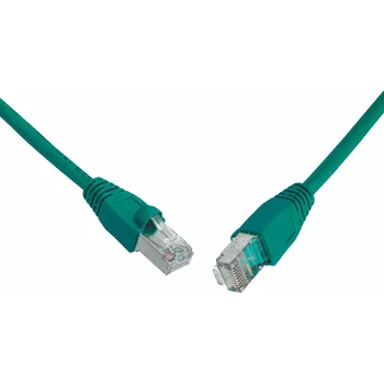 Kabel Patch kabel SOLARIX C6-315GR-1MB, CAT6, SFTP, PVC, snag-proof, 1m, zelený