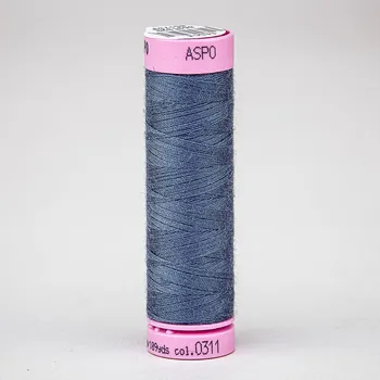 Nit Univerzální šicí nit Amann ASPO 120 polyesterová, modro-šedá 0311, návin 100m