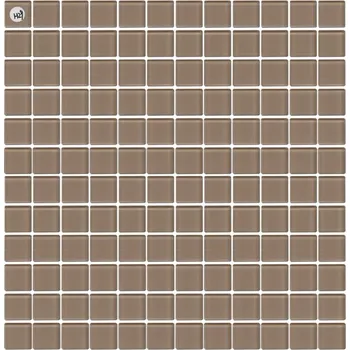 Obklad Maxwhite H29 Mozaika skleněná hnědá střední Latte 29,7x29,7cm sklo
