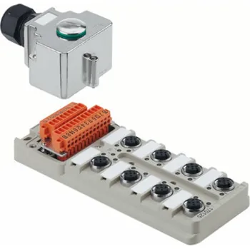Weidmüller SAI-8-MH-5P M12 1701252000 pasivní box senzor/aktor rozdělovač M12 s kovovým závitem 1 ks