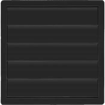 airRoxy PPZ 120 plastová protidešťová žaluzie, grafit černá