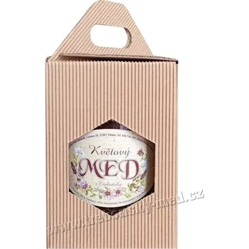 Dárková krabice na med 1 x 1 kg