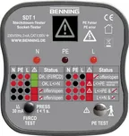 Benning SDT 1 tester zásuvek, CAT III 300 V, LED, LCD