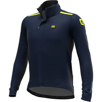 Cyklistická bunda ALÉ Cyklistická zateplená bunda - KLIMATIK K-TORNADO 2.0 - modrá M