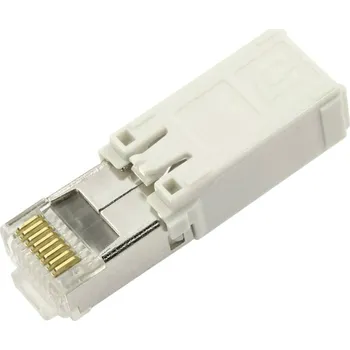 Síťový konektor Telegärtner 100007452, 100007452, RJ45 konektor, RJ45, CAT 6A, 1 ks