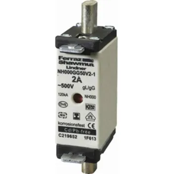 Autopojistky Mersen 1F663.000000 NH pojistka Velikost pojistky = 000 100 A 500 V 1 ks