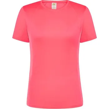 Dámské tričko Jhk Dámské sportovní tričko JHK101 Fuchsia Fluor S