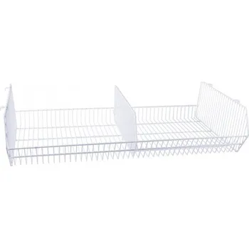 Odpadkový koš Levior Koš drátěný na hladítka, velký, široký