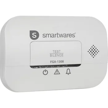 Zabezpečení domácnosti Smartwares FGA-13081, FGA-13081 detektor oxidu uhelnatého na baterii, detekce oxidu uhelnatého (CO)