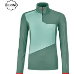 Technická mikina ORTOVOX Wms Fleece Light Zip Neck arctic grey M 2025 - Odesíláme do 24 hodin