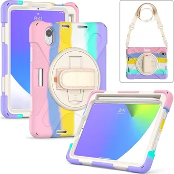 Pouzdro na tablet VSECHNONAMOBIL 57033 SOLID Ochranné pouzdro pro Apple iPad mini 2021 / iPad mini 2024 RAINBOW