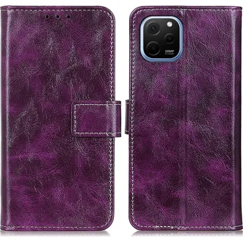 Pouzdro na tablet VSECHNONAMOBIL 57792 RETRO Peněženkový obal Huawei Nova Y61 fialový