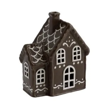 Svícen Storefactory Scandinavia Julbyn nr 2 hnědá