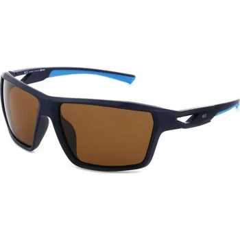 Sluneční brýle HIS 37109 modrá mat, čočka hnědá polarizovaná 2