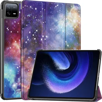 Pouzdro na tablet VSECHNONAMOBIL 60029 ART Zaklápací obal Xiaomi Pad 6 / Pad 6 Pro GALAXY