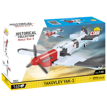 Stavebnice COBI Ruský stíhací letoun Jakovlev JAK-3 COBI 5862 - World War II 1:48
