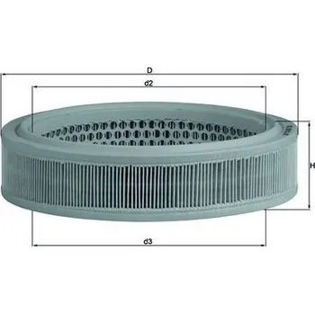 Vzduchový filtr Vzduchový filtr, , 1228081, 1485888, 1501831, 1501833, 1503831, 1503833, 1503883, 210194, 213E9601B, 2710E9601A, 2720E9601A, 2721E6714A, 5042978, 5042987, 702E9601, KNECHT, LX 166