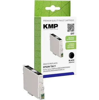 Počítač KMP Ink náhradní Epson T0611 kompatibilní černá E97 1603,0001