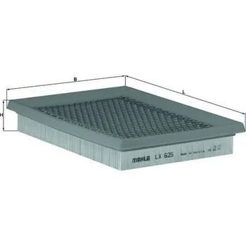 Vzduchový filtr Vzduchový filtr, , 60561931, 60595381, 60809275, 60811664, 71736126, 71736139, 7722936, 7786042, KNECHT, LX 625