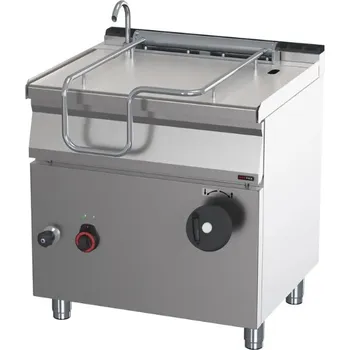 Pečicí pánev Elektrická pánev sklopná manuální 50 l ocelové dno REDFOX - BR 70/80