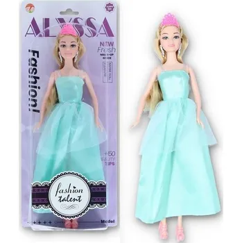 Panenka princezna Alysa s korunkou na hlavě