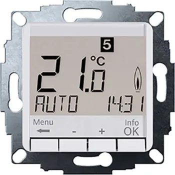 Termostat Eberle UTE 4800 / weiß pokojový termostat pod omítku, 527820455103, 1 ks