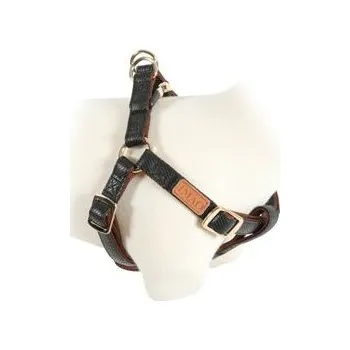 Postroj pro psa Postroj pes MAYFAIR nastavitelný černý 15mm Zolux