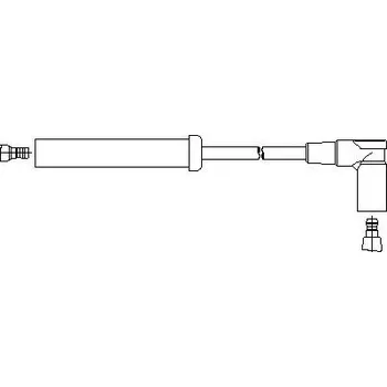 Zapalovací kabel zapalovací kabel, , BREMI, 624/68