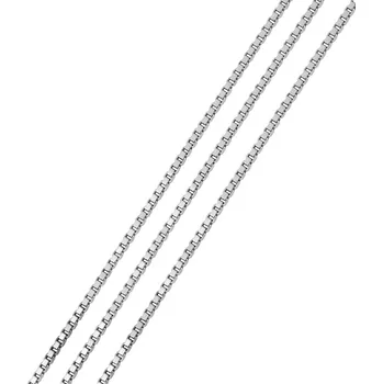 Řetízek Soliter Stříbrný řetízek Kostka/Venezia 38 cm 471 086 00040 04 + 2 měsíce na vrácení zboží