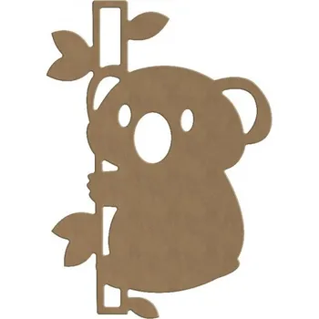 Výtvarná sada Dřevěný výřez k dekoraci Gomille, 21 x 29 cm – koala velká