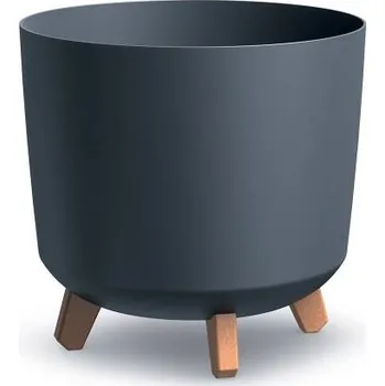 Pěstitelství Šedý plast Květináč Prosperplast 29,8 cm x 29,8 x 28,5 cm