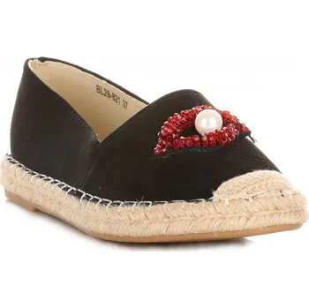 Dámské sandále dámské espadrilky Belluci černá BL28-821