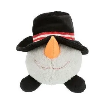 Hračka pro psa Vánoční Hračka pes Míček Sněhulák plyš 18-29cm