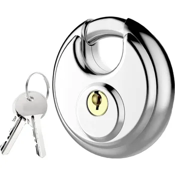 Visací zámek HP Autozubehör 18091 visací zámek 7 cm zámky se stejným klíčem stříbrná na klíč