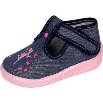 RAWEKS Dětská domácí obuv s vyndávací koženou stelkou IGA 74 Velikost: 22