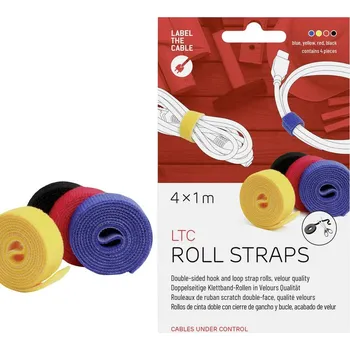 Lepicí páska Label the Cable LTC 1230 19 palec lepicí páska žlutá, černá, červená, modrá