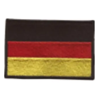 Nášivka Nášivka Německá vlajka 4,2x3,2 cm - barevná