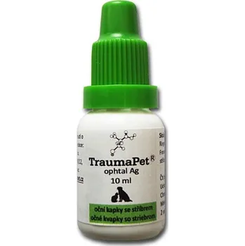 Oční kapky TraumaPet ophtal Ag sol 10ml kapky do očí