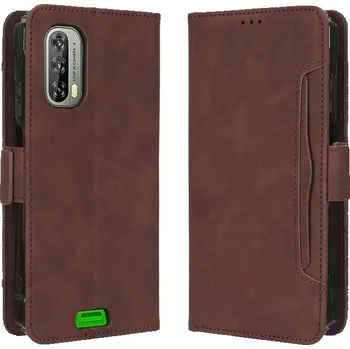 Příslušenství pro tablet VSECHNONAMOBIL 63845 SLOT Peněženkový obal pro Blackview BV7100 hnědý