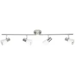 Brilliant Luca 35832/77 stropní lampa LED E14 160 W nerezová ocel, chrom, bílá