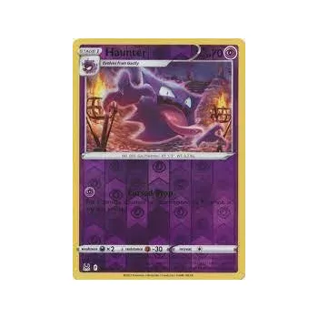 Sběratelská karetní hra Pokémon karta Haunter 065/196 Reverse Holo - Lost Origin