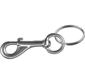 dörner + helmer 4815344 Poniklovaná karabina 70 mm 12 ks