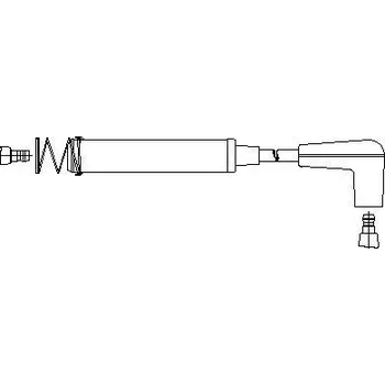 Zapalovací kabel zapalovací kabel, , 1282074, 90357919, BREMI, 319/80
