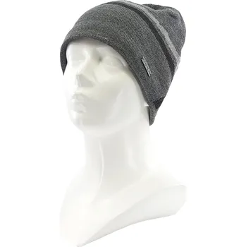 Čepice VOXX Čepice pánská pletená IONIQ zimní ŠEDÁ uni 119808