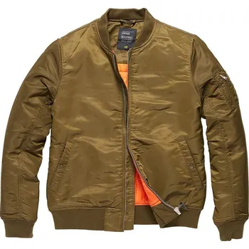 Pánská bunda Bunda Vintage Industries Westford MA1 - olivová, 3XL