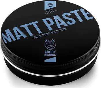Stylingový přípravek Angry Beards David Backhair Matt Paste 100 g