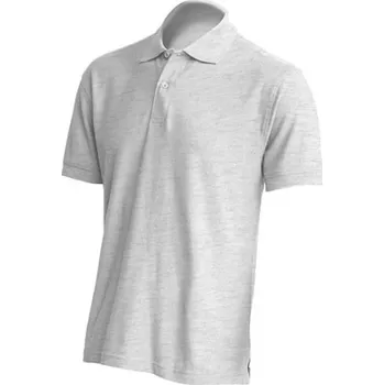 Pánské tričko Jhk Pánské polo triko JHK510 Ash Melange XXL