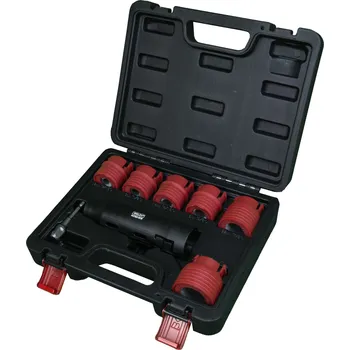 Sada na opravu pneumatiky Sada nástavců na čištění čepů a šroubů kol, 12 - 28 mm, 8 dílů, Welzh (Welzh Werkzeug)